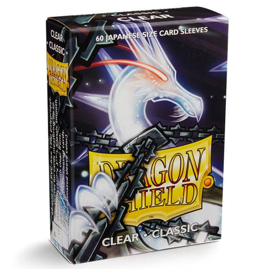 Dragon Shield - Japanese Classic Sleeves - Clear (60 Sleeves)