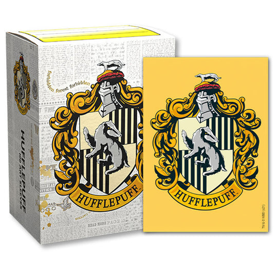 Dragon Shield - Matte Art Sleeves - Wizarding World - Hufflepuff (100 Sleeves)