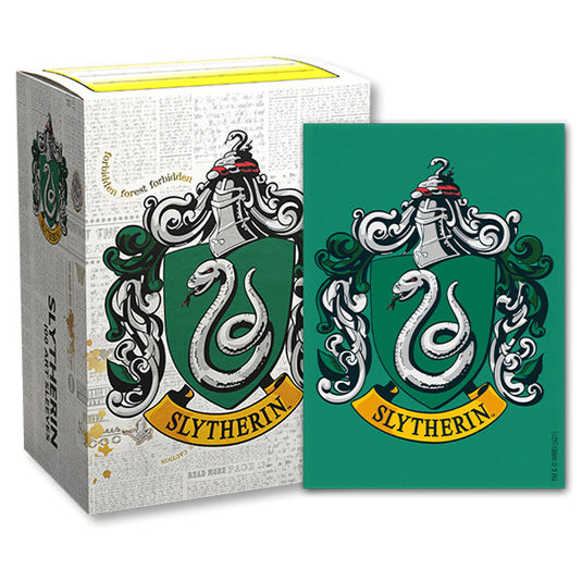 Dragon Shield - Matte Art Sleeves - Wizarding World - Slytherin (100 Sleeves)