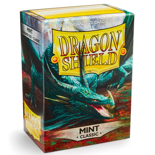 Dragon Shield - Standard Classic Sleeves - Mint - (100 Sleeves)