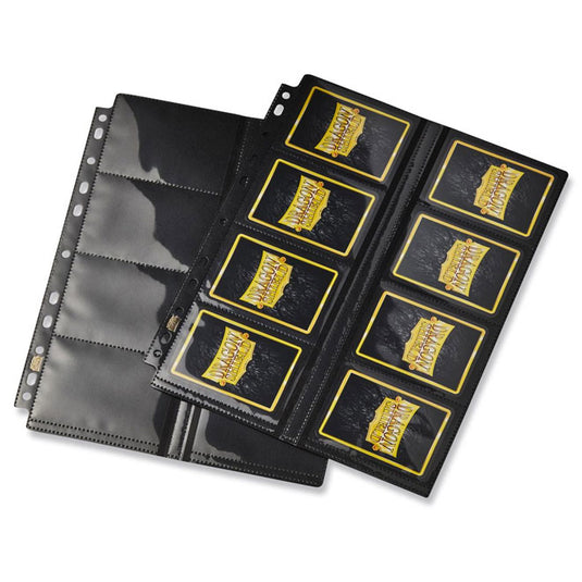 Dragon Shield - 16-Pocket Clear - Center Loader Pages Display - (50 Pages)