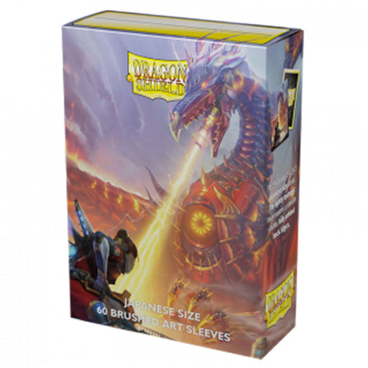 Dragon Shield - Japanese size - Brushed Art Sleeves - Bolt Reaper (60 Sleeves)