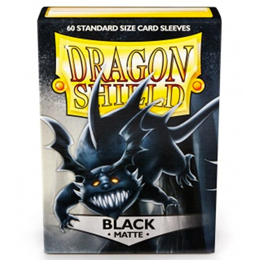 Dragon Shield - Standard Sleeves - Black Matte (60)
