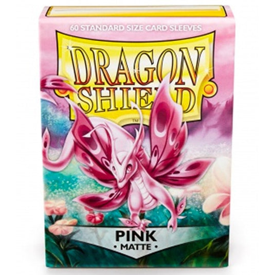Dragon Shield - Standard Sleeves - Pink Matte (60)
