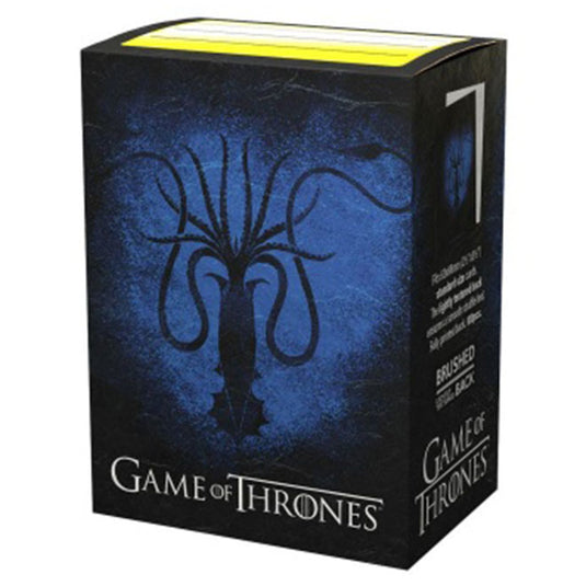 Dragon Shield - Standard Sleeves - Game of Thrones - House Greyjoy - (100 Sleeves)