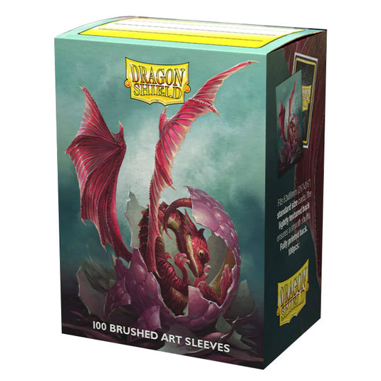 Dragon Shield - Standard size - Brushed Art Sleeves - Wyngs (100 Sleeves)