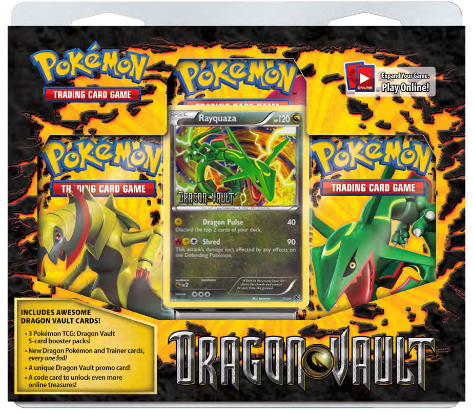 rayquaza booster box Pokemon Dragon Vault (Rayquaza) Blister Pack