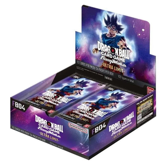 Dragon Ball Super Card Game - Fusion World - FB04 - Ultra Limit - Booster Box (24 Packs)