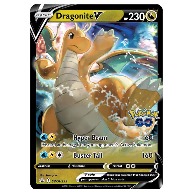 pokemon card - black star promo #5 - dragonite Pokemon - Sword & Shield - SWSH Black Star Promos - Dragonite V