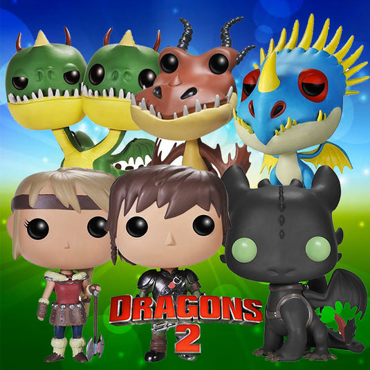 Funko POP! - How To Train Your Dragon 2 - Vinyl Figure Set of 6