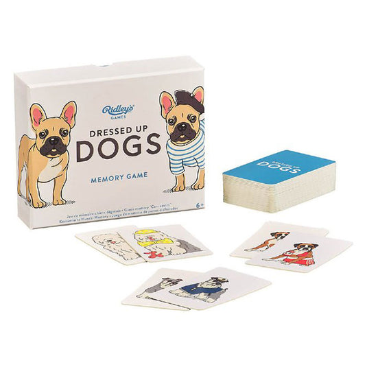 Dressed Up Dogs Memory Game