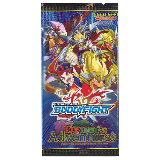 Future Card Buddyfight BT03 - Drums Adventures - Booster Pack