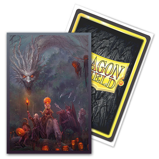 Dragon Shield - Japanese size - Brushed Art Sleeves - Halloween 2022 (60 Sleeves)