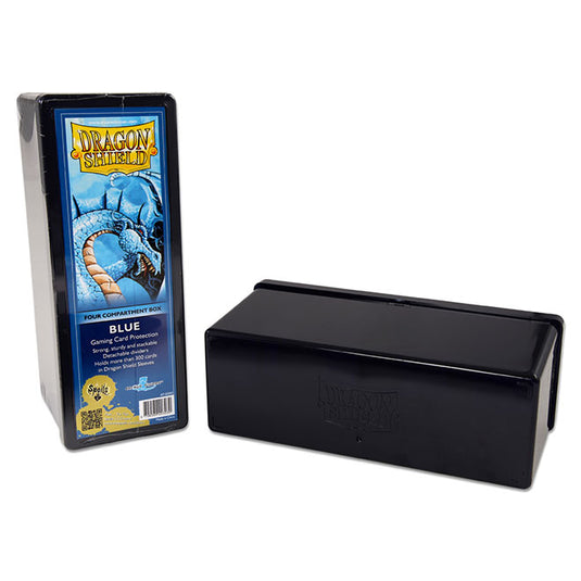 Dragon Shield - 4 Compartment Box - Blue