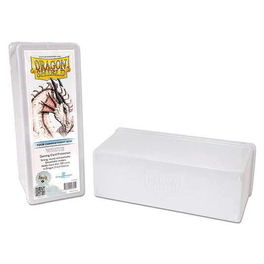 Dragon Shield - 4 Compartment Box - White