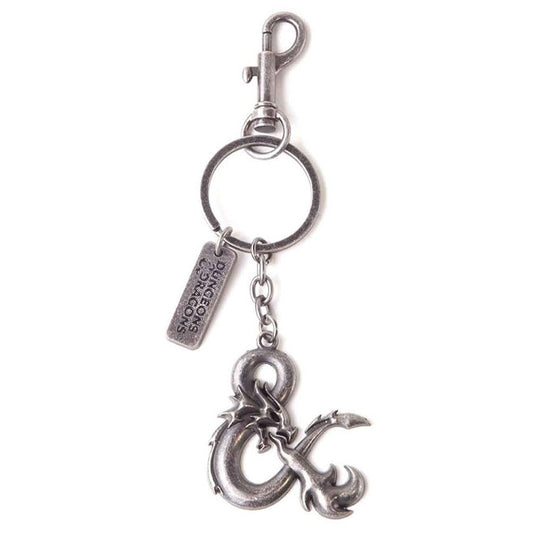 Dungeons & Dragons - Metal Logo - Keychain