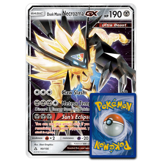 Pokemon - Dusk Mane Necrozma GX - (Oversized Promo)
