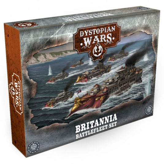Dystopian Wars - Britannia Battlefleet Set