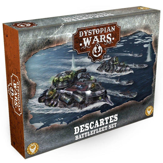 Dystopian Wars - Descartes Battlefleet Set - Expansion