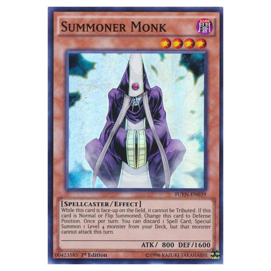Yu-Gi-Oh! - Fusion Enforcers - Summoner Monk (Super Rare) FUEN-EN039