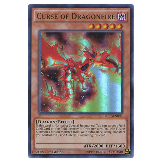 Yu-Gi-Oh! - Millennium Pack - Curse of Dragonfire (Ultra Rare) MIL1-EN002