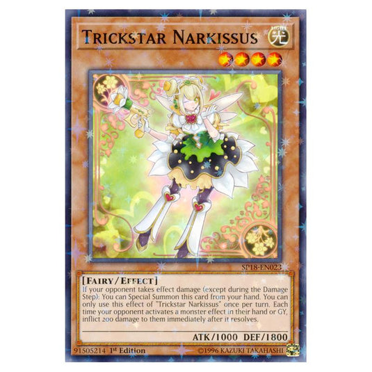 Yu-Gi-Oh! - Star Pack VRAINS - Trickstar Narkissus (Starfoil Rare) SP18-EN023
