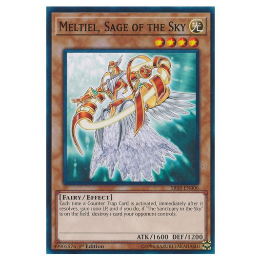 Yu-Gi-Oh! - Structure Deck - Wave of Light - Meltiel, Sage of the Sky (Common) SR05-EN006