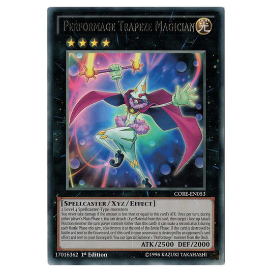 Yu-Gi-Oh! - Clash of Rebellions - Performage Trapeze Magician (Rare) CORE-EN053