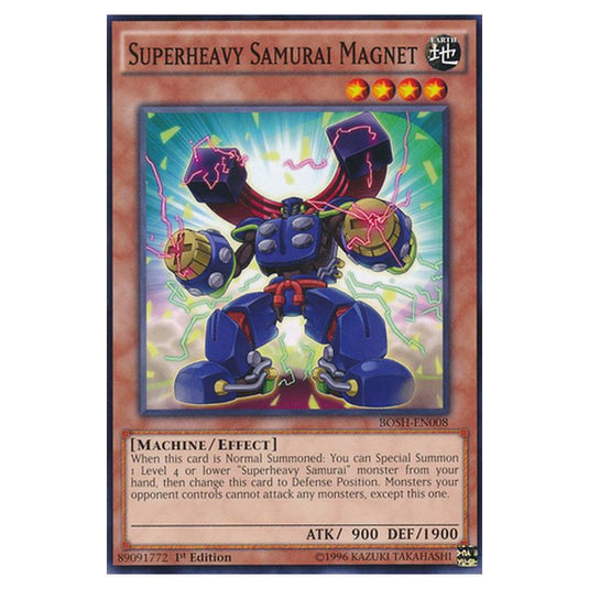 Yu-Gi-Oh! - Breakers of Shadow - Superheavy Samurai Magnet (Common) BOSH-EN008