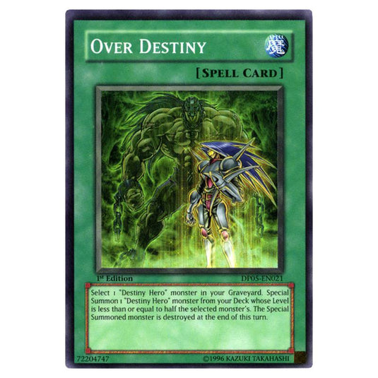 Yu-Gi-Oh! - Duelist Pack - Aster Phoenix - Over Destiny (Super Rare) DP05-EN021