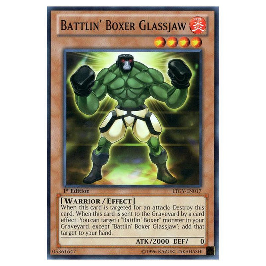 Yu-Gi-Oh! - Lord of the Tachyon Galaxy - Battlin' Boxer Glassjaw (Common) LTGY-EN017