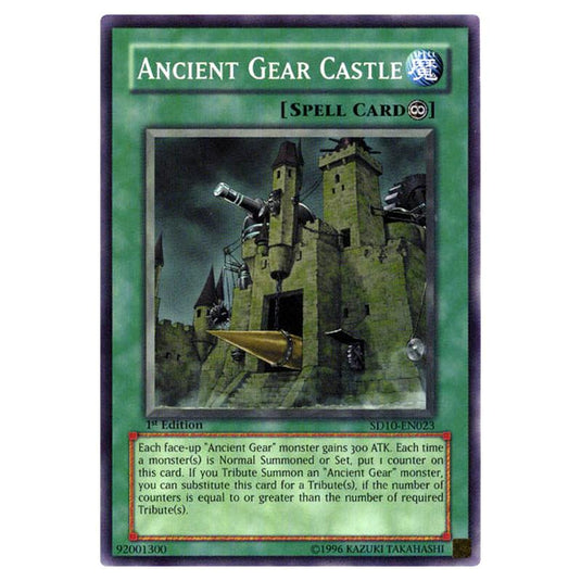 Yu-Gi-Oh! - Structure Deck - Machine Re-Volt - Ancient Gear Castle (Common) SD10-EN023