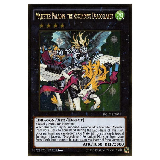 Yu-Gi-Oh! - Premium Gold - Infinite Gold - Majester Paladin, the Ascending Dracoslayer (Gold Rare) PGL3-EN079