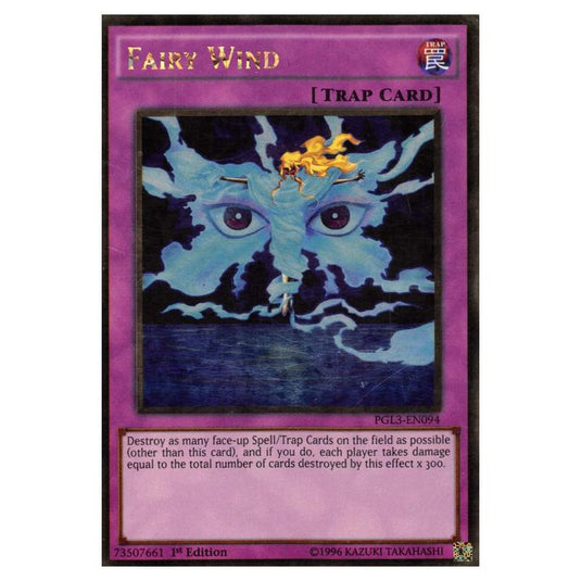 Yu-Gi-Oh! - Premium Gold - Infinite Gold - Fairy Wind (Gold Rare) PGL3-EN094