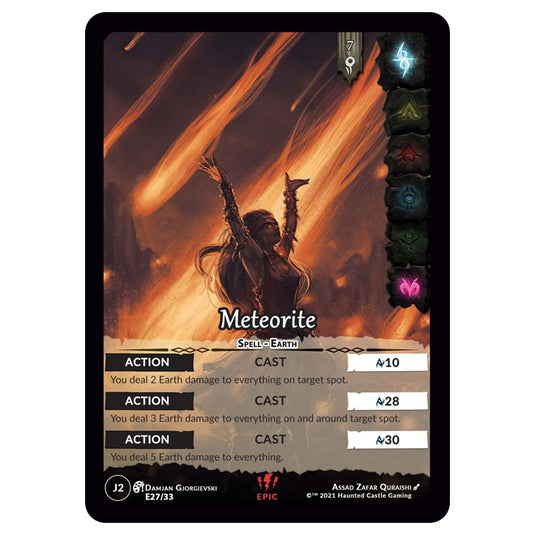 Genesis Battle of Champions - Welcome to Jaelara - Meteorite (Epic Rare) J2180