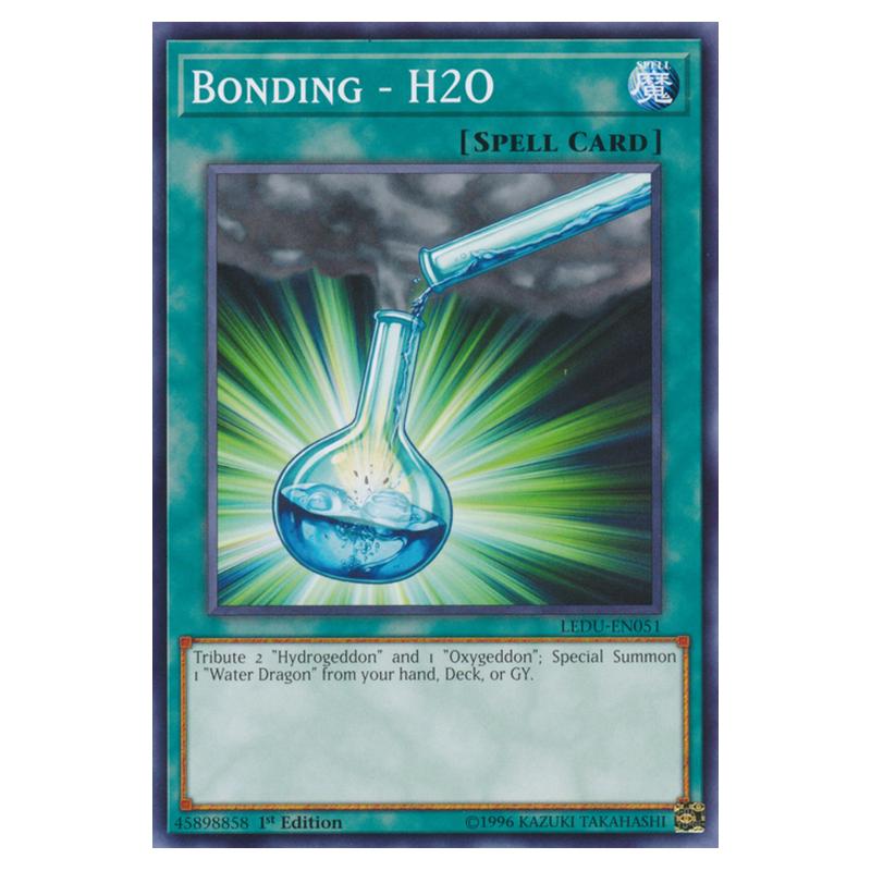 Yu-Gi-Oh! - Legendary Duelists - Bonding - H2O (Common) LEDU-EN051 Yu-Gi-Oh! - Legendary Duelists - Bonding - H2O (Common) LEDU-EN051