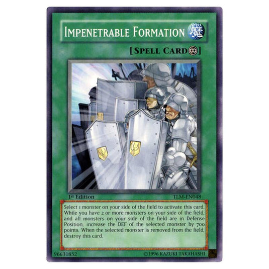 Yu-Gi-Oh! - The Lost Millennium - Impenetrable Formation (Common) TLM-EN048