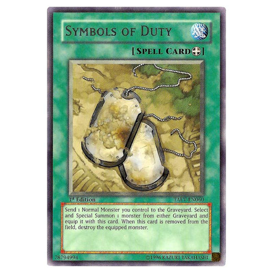 Yu-Gi-Oh! - Tactical Evolution - Symbols of Duty (Rare) TAEV-EN060