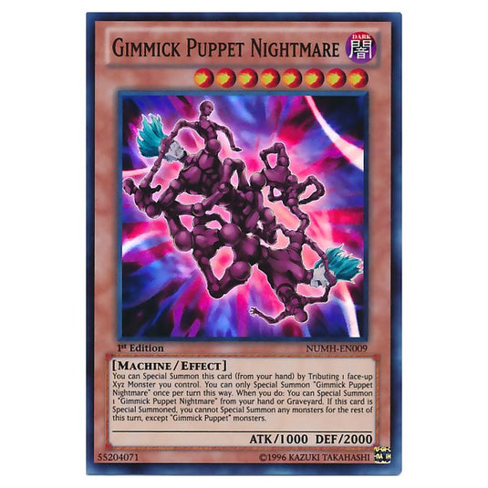 Yu-Gi-Oh! - Number Hunters - Gimmick Puppet Nightmare (Super Rare) NUMH-EN009