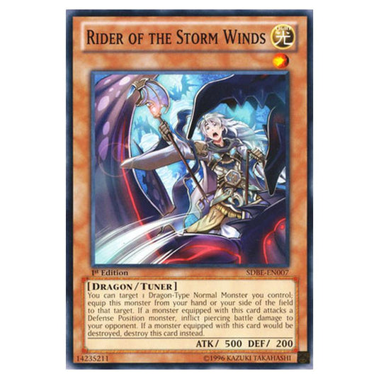 Yu-Gi-Oh! - Saga of Blue-Eyes White Dragon Structure Deck - Rider of the Storm Winds (Common) SDBE-EN007