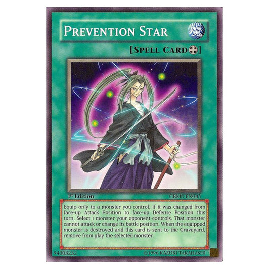 Yu-Gi-Oh! - Crimson Crisis - Prevention Star (Common) CRMS-EN045