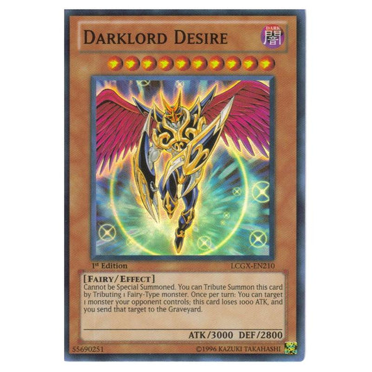 Yu-Gi-Oh! - Legendary Collection 2 - The Duel Academy Years Mega Pack - Darklord Desire (Super Rare) LCGX-EN210