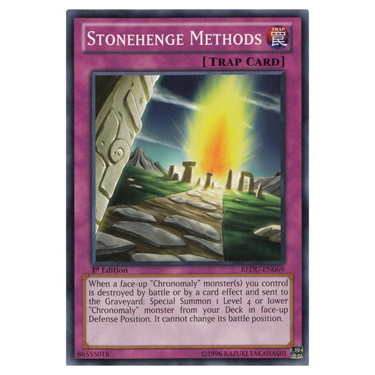 Yu-Gi-Oh! - Return of the Duelist - Stonehenge Methods (Common) REDU-EN069