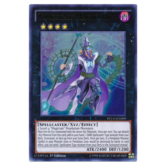 Yu-Gi-Oh! - Pendulum Evolution - Timestar Magician (Ultra Rare) PEVO-EN009