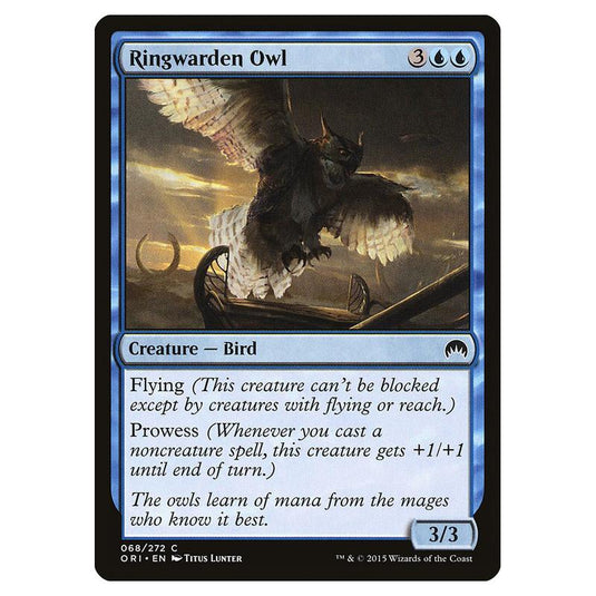 Magic The Gathering - Magic Origins - Ringwarden Owl - 68/272 (Foil)