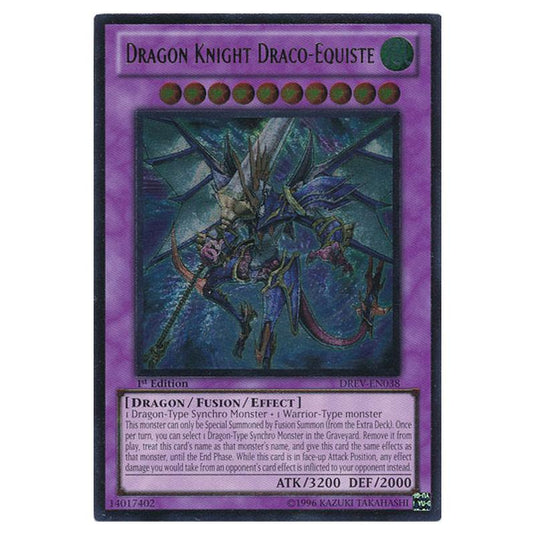 Yu-Gi-Oh! - Duelist Revolution - Dragon Knight Draco-Equiste (Ultimate Rare) DREV-EN038