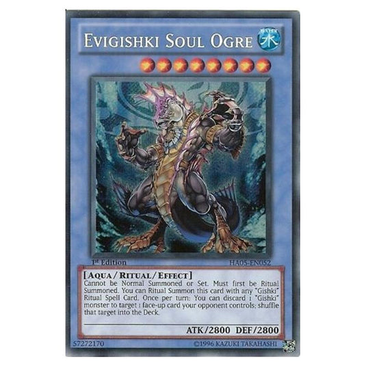Yu-Gi-Oh! - Hidden Arsenal 5 - Steelswarm Invasion - Evigishki Soul Ogre (Secret Rare) HA05-EN052