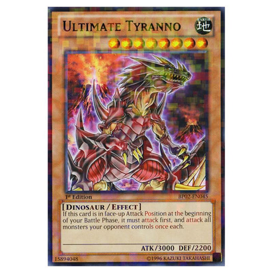 Yu-Gi-Oh! - Battle Pack 2 - War of the Giants - Ultimate Tyranno (Mosaic Rare) BP02-EN045
