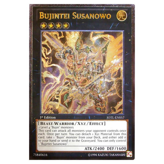 Yu-Gi-Oh! - Judgment of the Light - Bujintei Susanowo (Ultimate Rare) JOTL-EN057