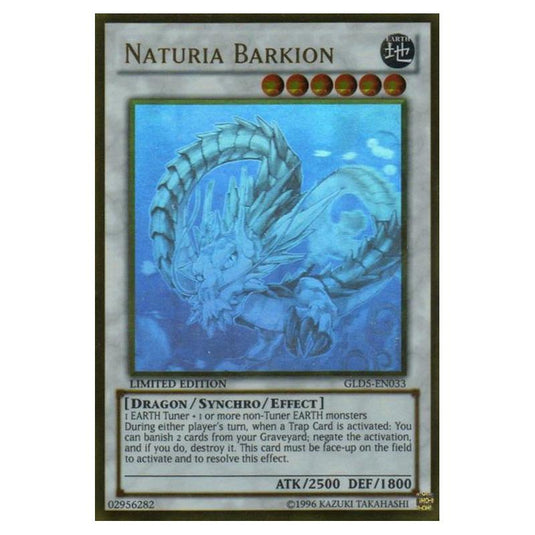 Yu-Gi-Oh! - Gold Series - Haunted Mine - Naturia Barkion (Ghost/Gold Rare) GLD5-EN033